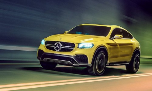 Mercedes-Benz GLC Coupe 概念车现身 2015 上海车展